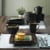 Gibson Elite Ocean Paradise 16Pc Square Glazed Dinnerware Kitchen Dish Set, Jade Perspective: left