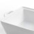 Martha Stewart White Stoneware Casserole Dish with Lid Perspective: left