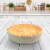Martha Stewart Beige Stonware Pie Pan Perspective: left