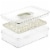 Martha Stewart Flat Fresh Keeper Container Set Perspective: left