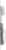 Radius® Big Brush Left Hand Soft Toothbrush Perspective: left