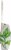 Radius Vegan Natural Mint Floss with Xylitol Perspective: left