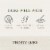 Trinity Oaks Chardonnay California White Wine 750 ml Perspective: left