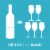 SEAGLASS Sauvignon Blanc California White Wine 750 ml Perspective: left