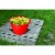 Little Giant FT11RED 11 Gal. Heavy Duty Farm Bucket Rubber Flex Tub with Handles Perspective: left