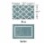 Madison Park Bittman Reversible High Pile Tufted Bath Rug Aqua 21x34 Perspective: left