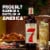 Seagram's 7 Crown American Blended Whiskey Perspective: left
