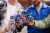 Samuel Adams Boston Lager Beer Perspective: left