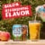 Angry Orchard Crisp Apple Hard Cider Beer Perspective: left