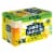 General Admission Lemon-Lime Non-Alcoholic Fruit Beer Perspective: left
