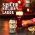 Samuel Adams Winter Lager Seasonal Beer Perspective: left