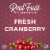 Stella Rosa Cranberry Flavored Wine Italy Perspective: left