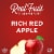 Stella Rosa Red Apple Semi-Sweet White Wine Perspective: left