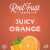 Stella Rosa Orange Fusion Italian Organic White Wine Perspective: left