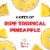 Stella Rosa Pineapple Semi-Sweet Moscato Italian White Wine Perspective: left