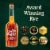 Sazerac Rye 6 Year Straight Rye Whiskey 90 Proof Perspective: left