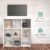 ClosetMaid® Stackable Cubeicals 9-Cube Storage Organizer, White Perspective: left