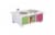 ClosetMaid Cubeicals Fabric Storage Bin - Fuchsia Perspective: left