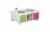 ClosetMaid Cubeicals Fabric Storage Bin - Fuchsia Perspective: left