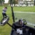 Mr. Heater MH4GC 4000 BTU Radiant Propane Portable Golf Cart Cup Holder Heater Perspective: left