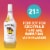 Malibu Passion Fruit Rum Perspective: left