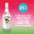 Malibu Watermelon Flavored Rum Perspective: left