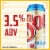 Sol Chelada Flavored Mexican Beer Single Can Perspective: left