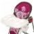 Baby Trend Sit-Right Durable Compact Freestanding Foldable High Chair, Paisley Perspective: left