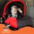 Baby Trend Ally Newborn Baby Infant Car Seat Travel System with Cover, Mars Red Perspective: left