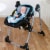 Baby Trend Secure Snap Gear 35 Infant Car Seat with 3 Panel Canopy, Purest Blue Perspective: left