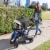 Baby Trend Sit N' Stand 5 in 1 Shopper Stroller with Canopy and Basket, Magnolia Perspective: left