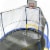 JumpKing Universal Backyard Trampoline Outdoor Water Park Sprinkler Mist Sprayer Perspective: left
