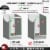 Rev-A-Shelf Double Pullout Trash Cans 35 qt. with Soft-close, 53WC-1835SCDM-217 Perspective: left