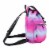 Bodhi Nylon Fashion Ombre Drawstring Flap Backpack Perspective: left