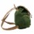 Bodhi Drawstring Flap Backpack - Army Green Perspective: left