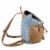 Bodhi Drawstring Flap Backpack - Polka Dots Perspective: left