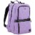 Bodhi Baby Rubin Weekender Tech Diaper Backpack - Purple Chambray Perspective: left