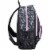Fuel Triple Decker Backpack - Black/White/Lavender Perspective: left