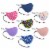 GoGo Clip-IT-ON Youth Girls Face Mask Perspective: left