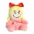 Aurora Mini Pink Dr. Seuss Palm Pals 5 inch Cindy-Lou Who Whimsical Stuffed Animal Perspective: left