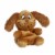 Aurora Mini Brown Dr. Seuss Palm Pals 5 inch Max Whimsical Stuffed Animal Perspective: left