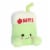 5 Inch Apple Juice Palm Pal Perspective: left