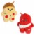 Aurora Medium Brown Flipovers 11 inch Pizza & Soda Interactive Stuffed ...