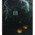 Northlight Black and Orange LED Lighted Halloween Haunted House with Jack-O'-Lanterns Wall Perspective: left