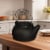 Panacea Open Hearth Kettle Humidifier - Black Perspective: left