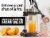 Zulay Kitchen Heavy Duty Citrus Juicer - Extra Tall Black Perspective: left