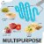 Zulay Kitchen Potato Masher with Premium Silicone-Coated Stainless-Steel Design - Blue Perspective: left