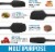 Zulay Kitchen Silicone Spatula Set with Durable Stainless Steel Core - Black Perspective: left