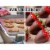 Zulay Kitchen Silicone Baking Mat Sheet 2-Pack - Pink Perspective: left