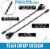 Zulay Kitchen Cocktail Spoon - Black Perspective: left